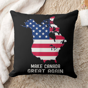 Cojín Decorativo Haz Canadá Grande de Nuevo USA 51st Estado