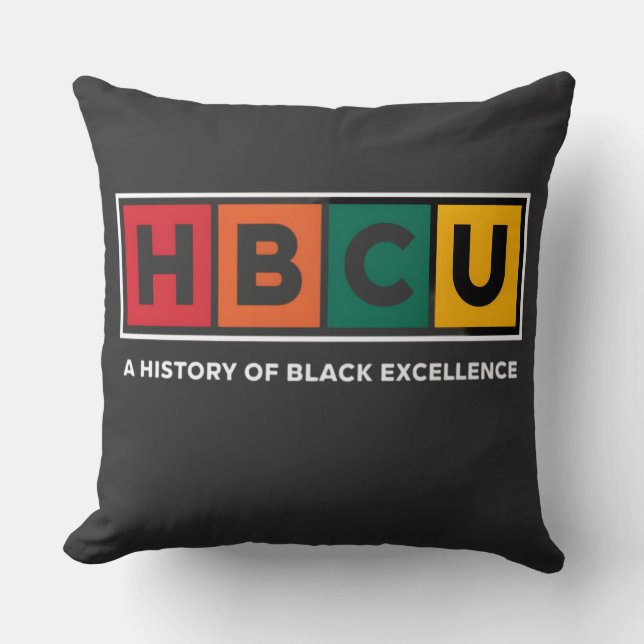 Cojín decorativo HBCU (Anverso)