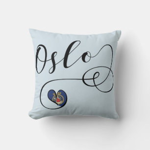 Cojín Decorativo Heart Oslo Pillow, Noruega