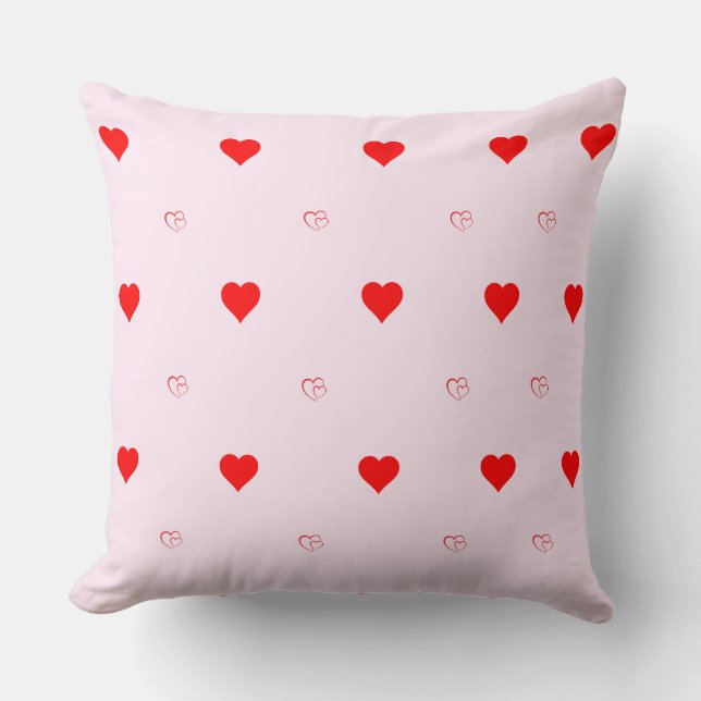 Cojín decorativo Hearts (Anverso)
