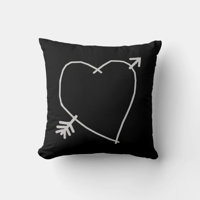 Cojín decorativo Hearts (Anverso)