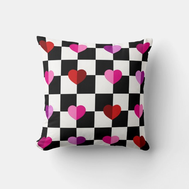Cojín decorativo Hearts (Anverso)