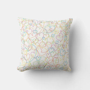 Cojín Decorativo Hearts Net Classic