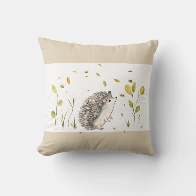 Cojín decorativo Hedgehog (Anverso)