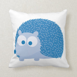 Cojín Decorativo Hedgehog Azul