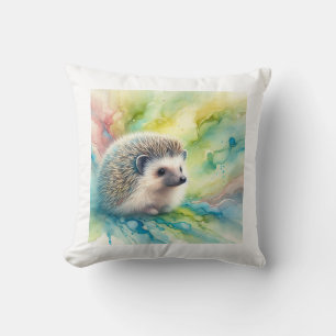 Cojín Decorativo Hedgehog in a Colorful Natural Scene 040924AREF120