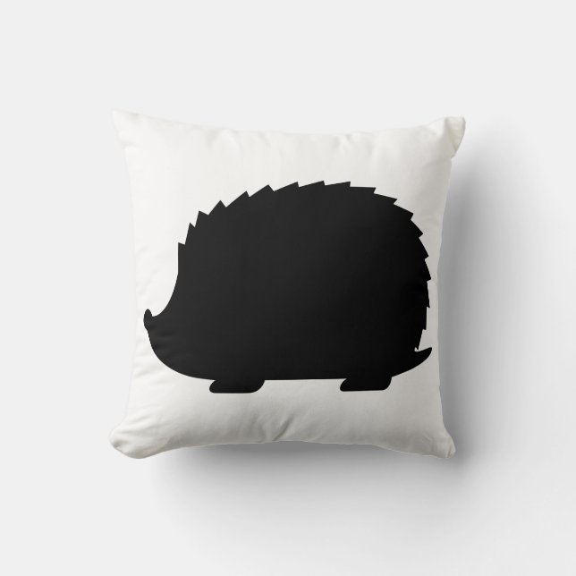 Cojín Decorativo Hedgehog Silhouette (Anverso)