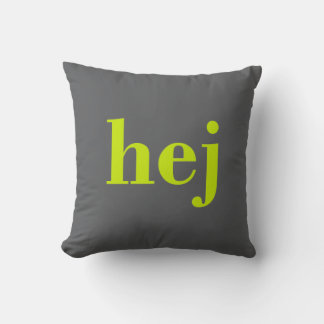 Cojín Decorativo Hej - Hola sueco