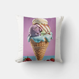 Cojín Decorativo Helado