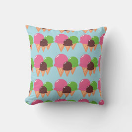 Cojín Decorativo Helados de Crema