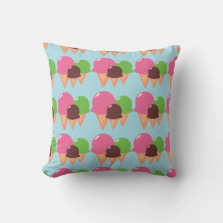 Cojín Decorativo Helados de Crema