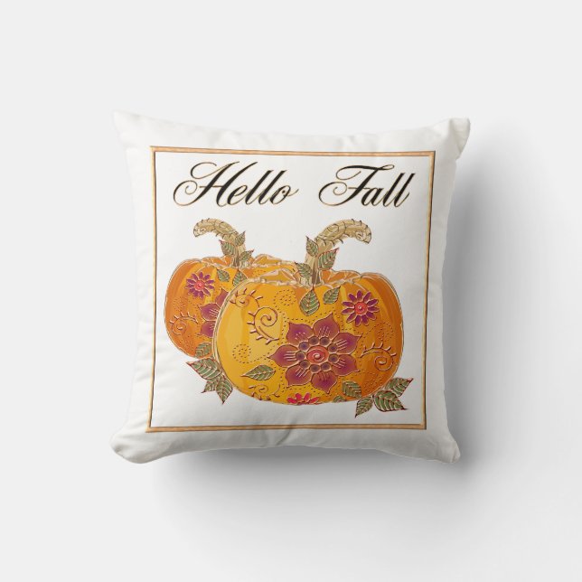 Cojín Decorativo Hello Fall (Anverso)