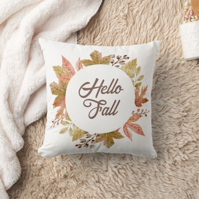 Cojín Decorativo Hello Fall Country Farmhouse (Manta)