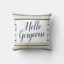 Cojín Decorativo Hello Gorgeous Striped