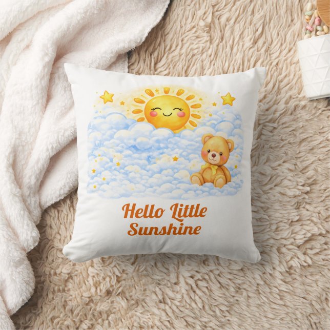 Cojín Decorativo Hello Little Sunshine Sweet Baby Sky Blue (Manta)