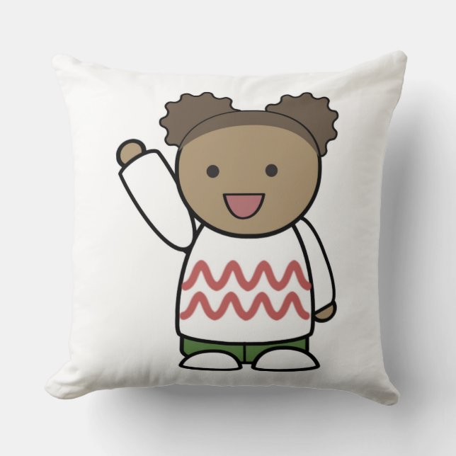 COJÍN DECORATIVO HELLO TEDDY BEAR (Anverso)