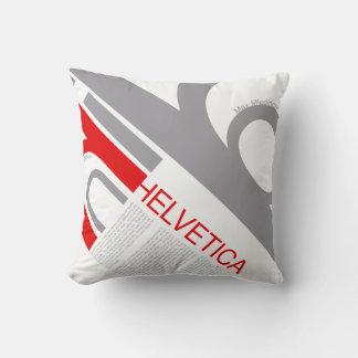 Cojín Decorativo Helvetica Typography | Design