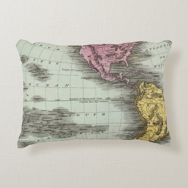 Cojín Decorativo Hemisferio occidental 18 (Anverso)
