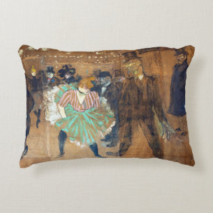 Cojín Decorativo Henri de Toulouse-Lautrec - Baile en el Rouge
