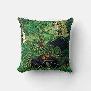 Cojín Decorativo Henri Rousseau - Los alegres bromistas