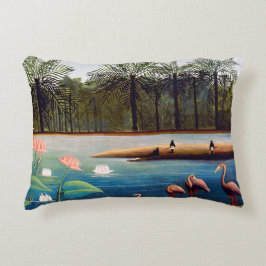 Cojín Decorativo Henri Rousseau - Los flamencos