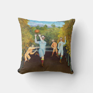 Cojín Decorativo Henri Rousseau - Los jugadores de fútbol