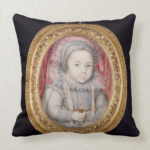 Cojín Decorativo Henry, Príncipe de Gales (retrato miniatura)