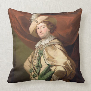 Cojín Decorativo Henry Woodward como Petruchio, c.1773-74 (el