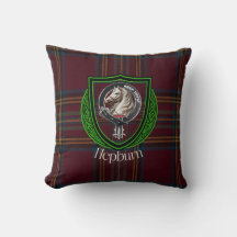 Hepburn Clan Escocesa Tartán y Escudo