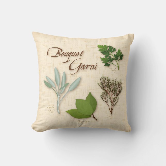 Cojín Decorativo Herb Bouquet Pillow (Anverso)