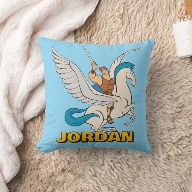 Cojín Decorativo Hercules Riding Pegasus Throw Pillow (Manta)
