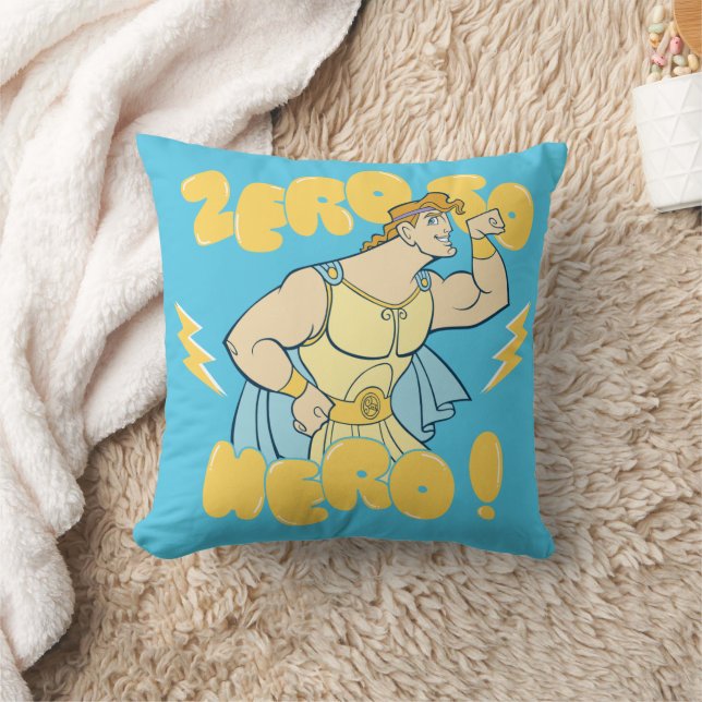 Cojín Decorativo Hercules - Zero to Hero Throw Pillow (Manta)