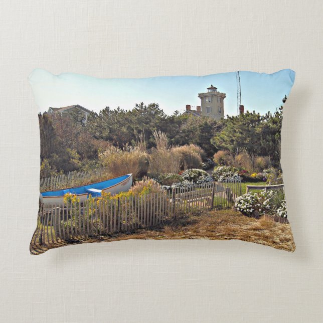 Cojín Decorativo Hereford Inlet Lighthouse New Jersey Accent Pillow (Anverso)