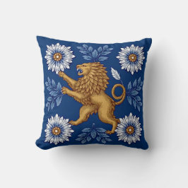 Cojín Decorativo Heritage Motif Lion Throw Pillow