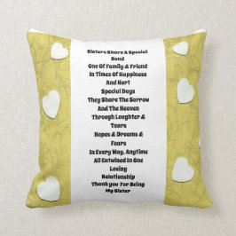 Cojín Decorativo Hermana Inspiradora
