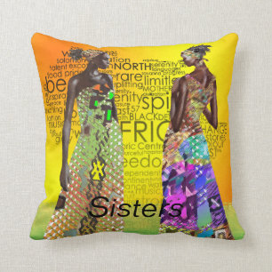 Cojín Decorativo Hermanas