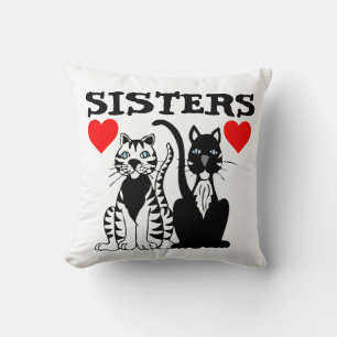 COJÍN DECORATIVO HERMANAS CAT PILLOW PARA HERMANA