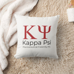 Cojín Decorativo Hermandad Farmacéutica Kappa Psi