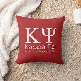 Cojín Decorativo Hermandad Farmacéutica Kappa Psi