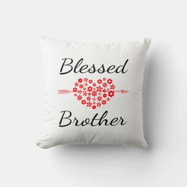 Cojín Decorativo Hermano Bendecido (Anverso)