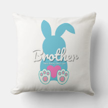 Cojín decorativo Hermano Bunny - Familia Cute Gi d