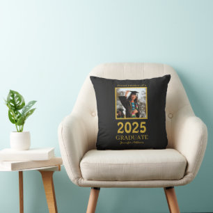 Cojín Decorativo Hermano graduado orgulloso personalizado