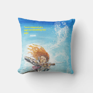 Cojín Decorativo Hermosa cita de Almas el día de San Valentín