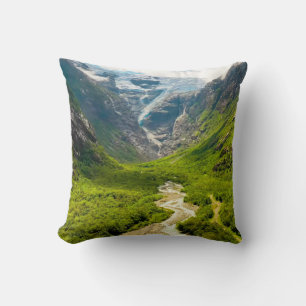 Cojín Decorativo Hermosa escena natural de Norwaytravel, aventura