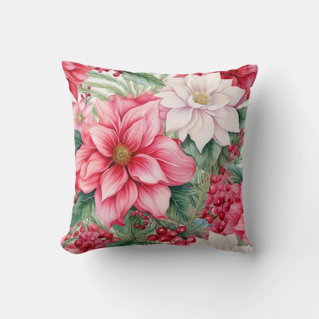 Cojín Decorativo Hermosa Floral (Anverso)