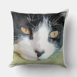Cojín Decorativo Hermosa Gatita con mirada Tierna