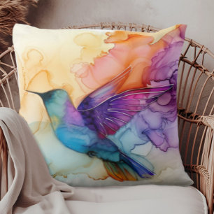 Cojín Decorativo Hermosa Hummingbird