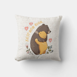 Cojín Decorativo Hermosa idea de regalo de Día de la Madre, mejor m