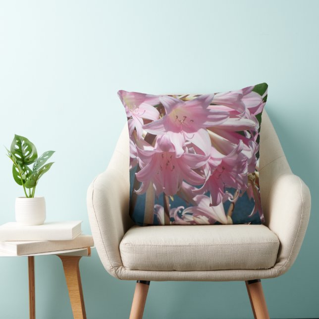 Cojín Decorativo Hermosa Lilies Rosa (Silla)