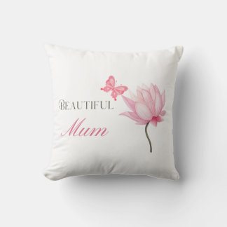 Cojín Decorativo Hermosa Mamá, delicioso regalo para las madres